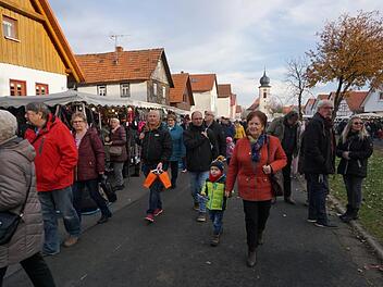 Der Advents- und Weihnachtsmarkt Langenleiten fällt in diesem Jahr aus. Foto: Marion Eckert