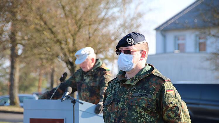 Eindrücke vom Appell am 24. März auf dem lagerberg. Foto: Ralf Ruppert