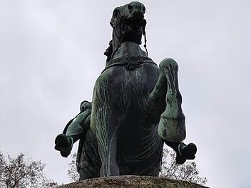 Prinzregent Luitpold und sein Paradepferd Foto: Sabine Christofzik