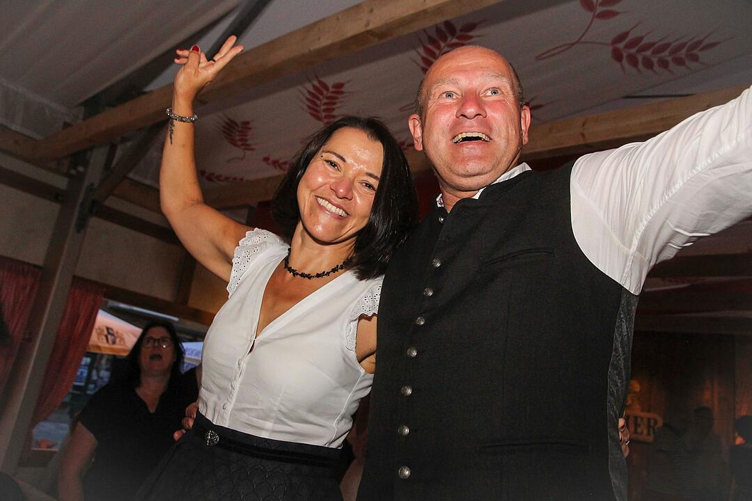 Am letzten Tag vom Bierfest wurde nochmal richtig gefeiert.