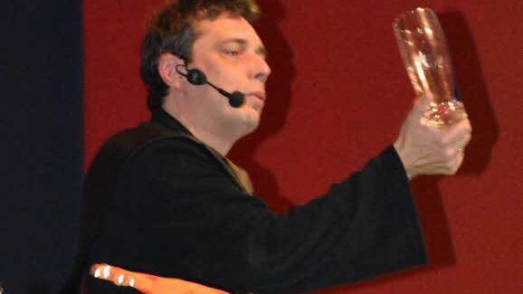 Markus Eiring trat als Magic Maigus in die Bütt.