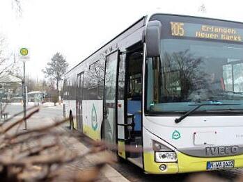 Busse in diesem Design werden ab September nicht nur in Lonnerstadt und Wachenroth viel häufiger anzutreffen sein.  Foto: Christian Bauriedel (Archiv)
