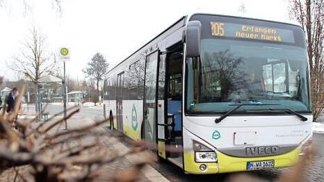Busse in diesem Design werden ab September nicht nur in Lonnerstadt und Wachenroth viel häufiger anzutreffen sein.  Foto: Christian Bauriedel (Archiv)
