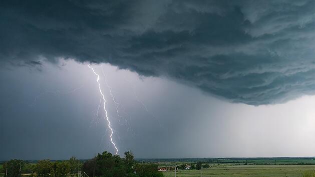 Gewitter, Unwetter, Warnung, Blitz