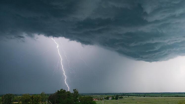 Gewitter, Unwetter, Warnung, Blitz