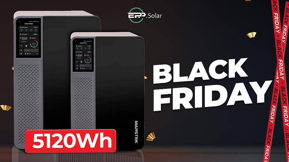 Das All-in-One-Speichersystem Jupiter C von Marstek verfügt über einen integrierten Wechselrichter – Sie erhalten es zum Sonderpreis bei EPP Solar.