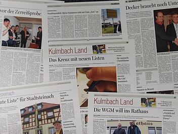 Es ist nicht zu erwarten, dass die Wahlausschüsse den neuen Gruppierungen einen Strich durch die Rechnung machen. Voraussichtlich werden die neuen Listen in Neuenmarkt, Rugendorf, Marktleugast, Neudrossenfeld und Stadtsteinach zur Abstimmung am 16. März zugelassen. Foto: J. Gärtner