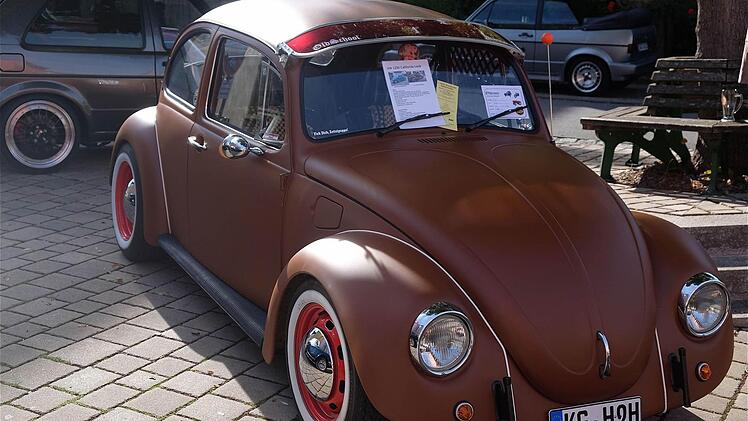 Trotz Hitze sehr gut besucht: Das Oldtimertreffen in Sulzthal.  Foto: Gerd Schaar