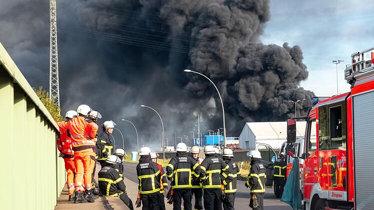 Großbrand in Hamburg