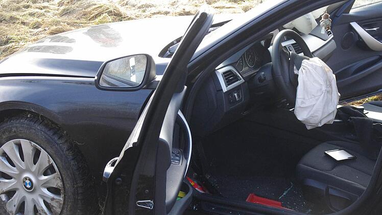 Unfall bei Schmölz. Foto: Marco Meißner