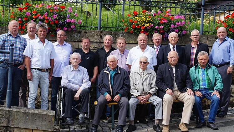 Alle Stammtischmitglieder 2016. Foto: privat