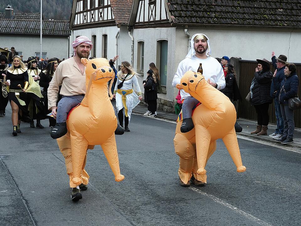 Impressionen vom stimmungsvollen Umzug