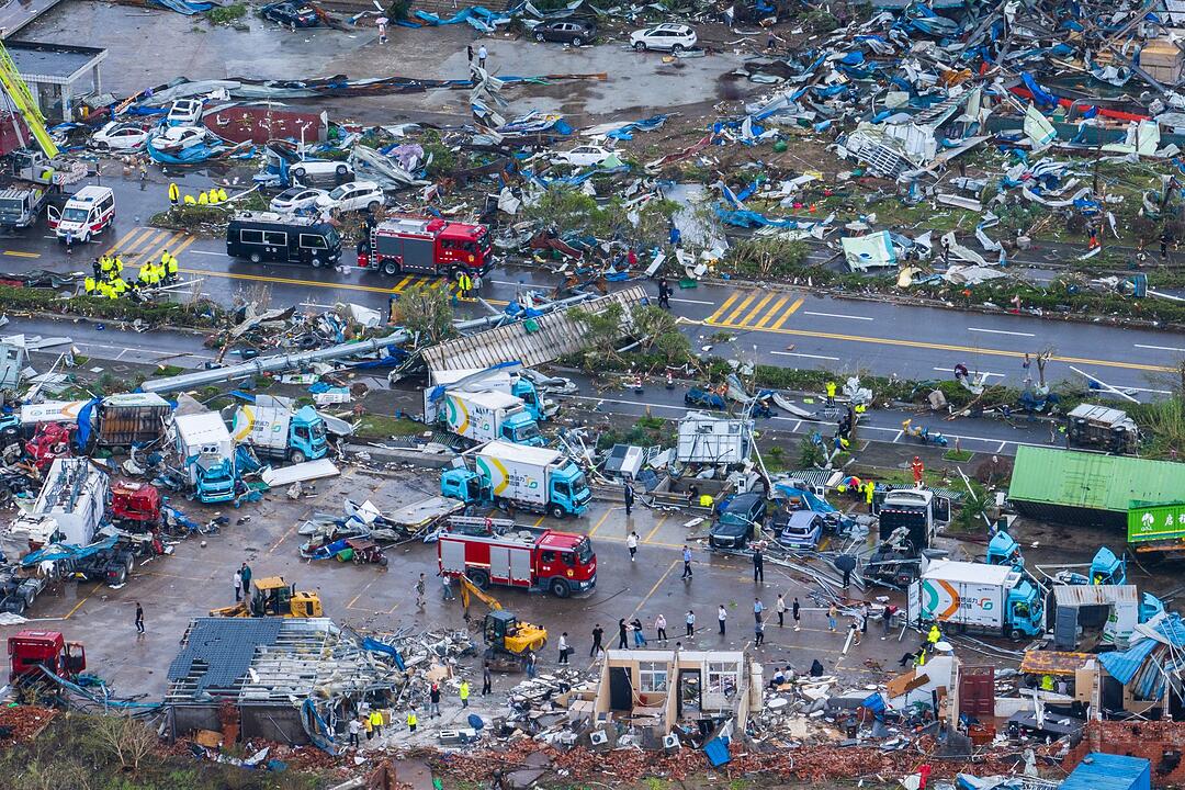 Unwetter in China