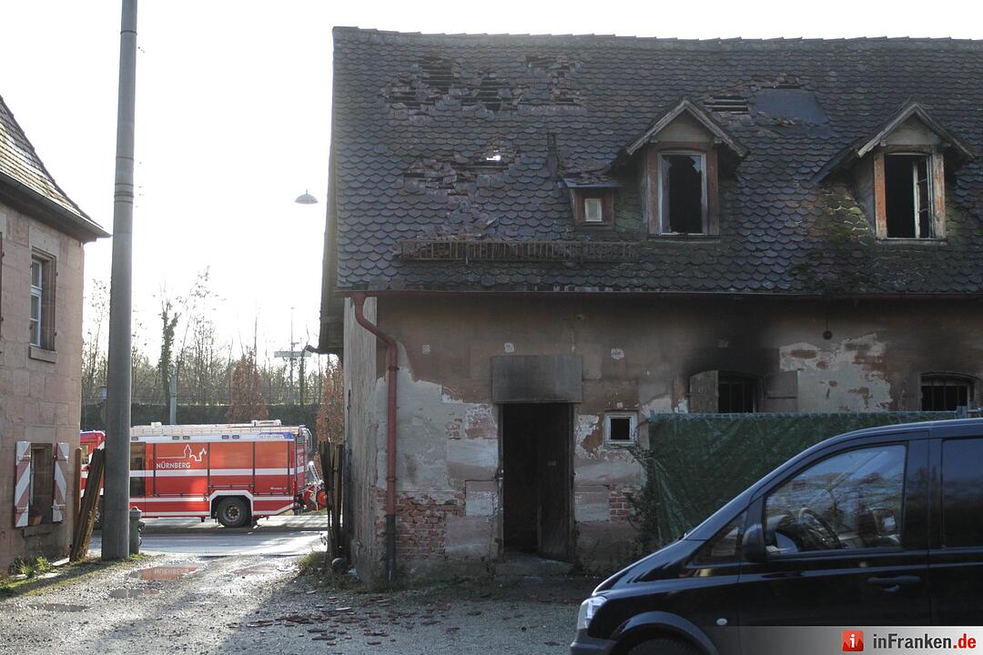 Ehemaliges Zollhaus in Nürnberg abgebrannt