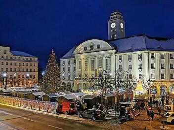 Ein Kulisse wie aus dem Adventskalender.