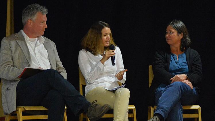 v. l.: Siegbert Goll, Marina Schachenmayer-Wiesend, Ursula Hartmann.