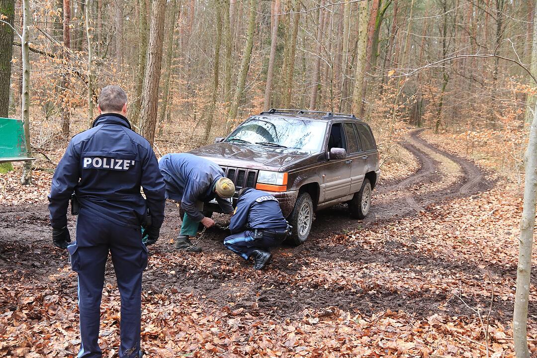 Verfolgungsjagd durch Oberfranken: Mann flieht vor Polizei in den Wald