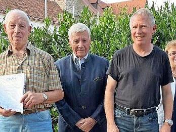 Ehrungen beim CSU-Ortsverband Reiterswiesen-Arnshausen (von links): Werner Vogel, Ortsvorsitzende Gudrun Heil-Franke, Helmut Kiesel, Wolfgang Krüger, Johannes Piekarski, Martha Müller und Helmut Renninger.