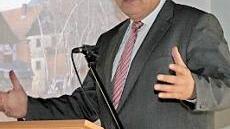 Innenminister Joachim Herrmann bei seiner Rede während der Einweihung des Bräuwerck-Areals.