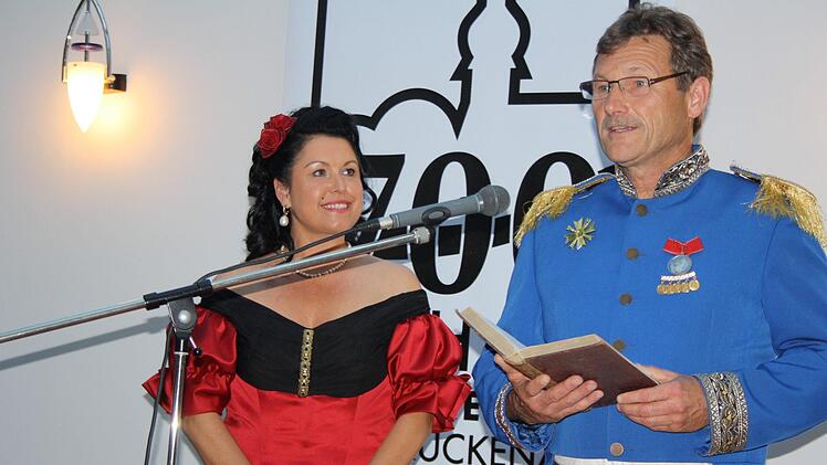 Verkleidet hat er sich immer gerne: Wilhelm Friedrich als König Ludwig beim historischen Bürgerfest von Bad Brückenau im Jahr 2010. Foto: Archiv/Marianne Renner