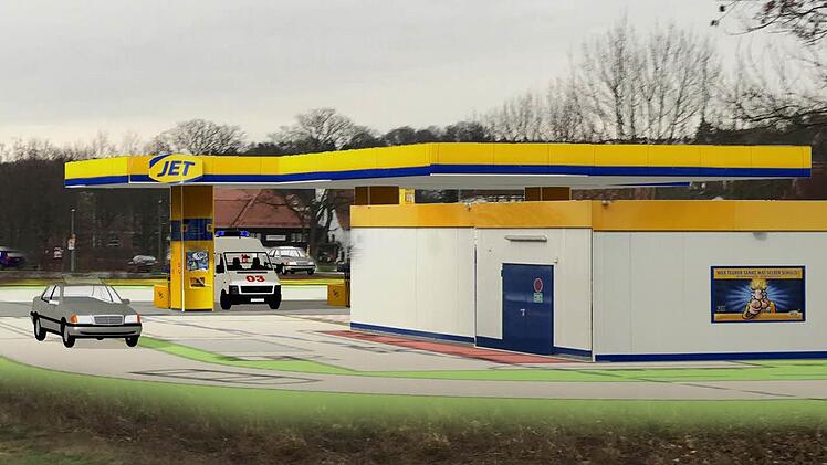 Kommt sie oder kommt sie nicht? Am Sonntag stimmen die Memmelsdorfer über eine zweite Tankstelle ab.  Grafik: Planungsbüro Strunz