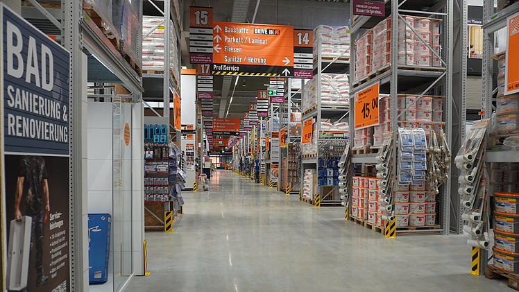 Neuer Nürnberger Hornbach eröffnet am Mittwoch - neue Details