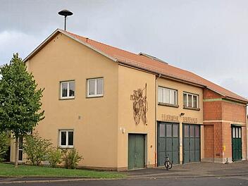 In Großenbrach nimmt das Haus der Dorfgemeinschaft Gestalt an. Foto: khb