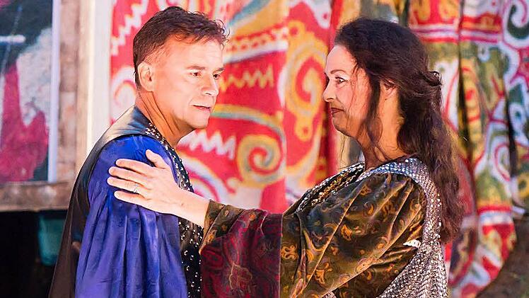 Impressionen vom "Zigeunerbaron" auf der Waldbühne Heldritt.Foto: Albert Höchstädter