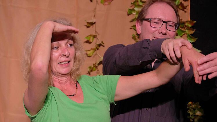 Wein und Kabarett im Hammelburger Bocksbeutelkeller.Gerd Schaar
