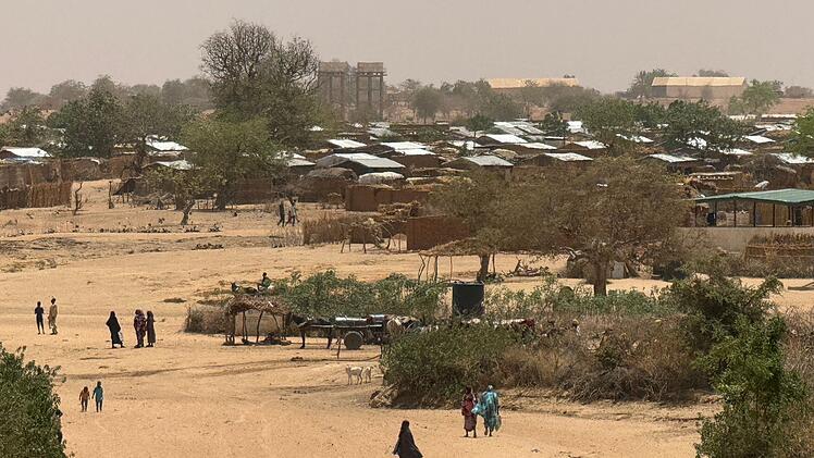 Fl&uuml;chtlingslager Abouteng&eacute; im Tschad