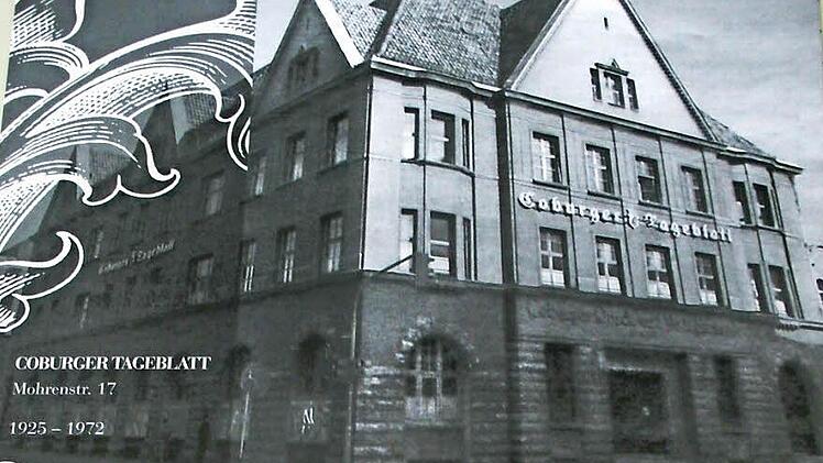 Die Altstadtfreunde stellen am Mittwoch ihren Abrisskalender 2014 vor. Auf dem Juni-Blatt wird das ehemalige Verlagsgebäude des Coburger Tageblatts gezeigt - abgerissen 1972. Im Vorwort schreibt Michael Heinrich, Professor für Darstellen und Visuelle Kunst an der Hochschule Coburg: "In die Altstadt gehören zu allererst Klugheit, feine Wahrnehmung, Sorgfalt und Bedächtigkeit."  Foto: Christiane Lehmann