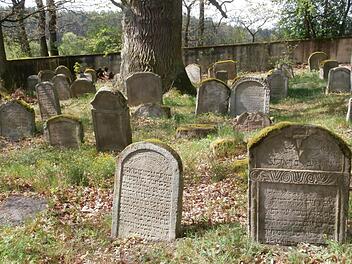 Von 1732 bis 1938 gab es Bestattungen auf dem jüdischen Friedhof von Uehlfeld. Foto: Gisela Blume