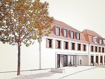 So sieht der Entwurfsplan aus vom Büro Lieb& und Lieb aus.  Skizze: Architektenbüro Lieb & Lieb