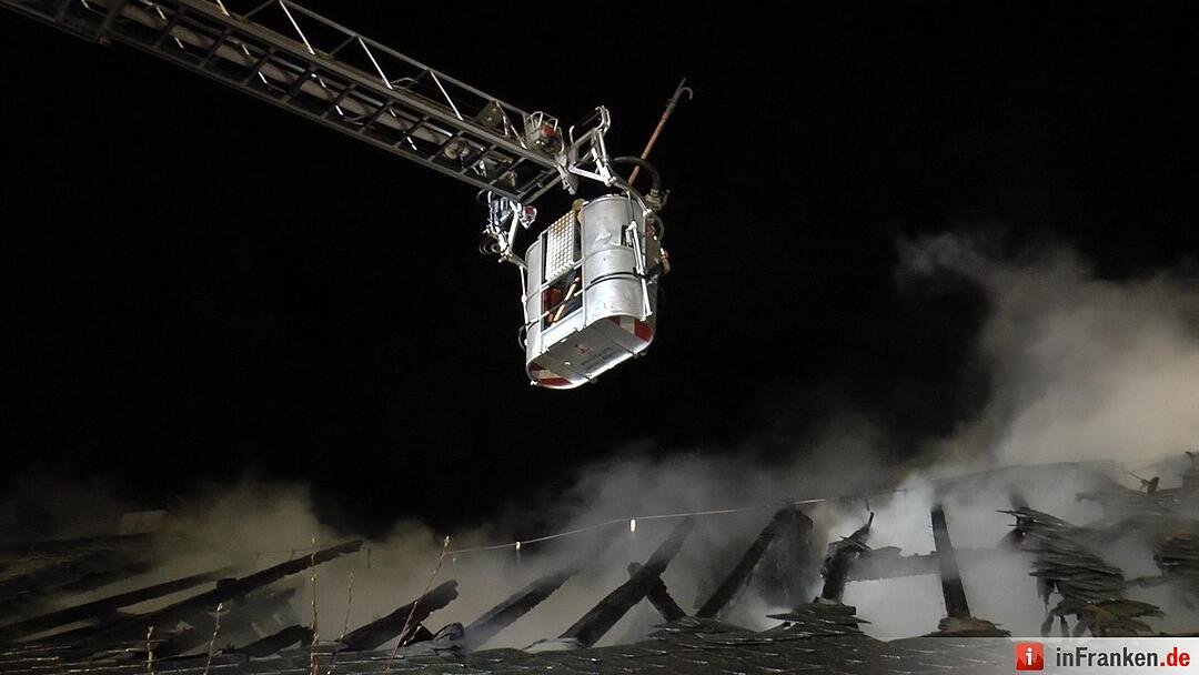 Brand in Kloster bei Münnerstadt – 250 Heimbewohner von Feuer bedroht
