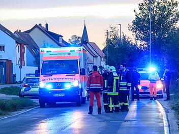 In Frensdorf kam es am Donnerstagabend zu einem schweren Motorradunfall. Foto: Merzbach/News5
