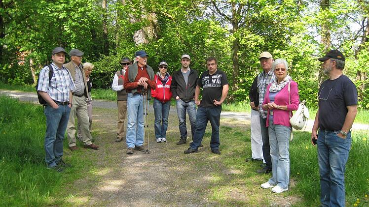 Der Altstadtverein auf Erkundungstour in und um Mürscht. Foto: Sabine Scheuble