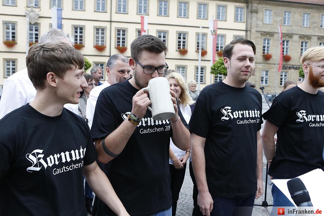 Gautschfeier 2015 der Mediengruppe Oberfranken in Bamberg