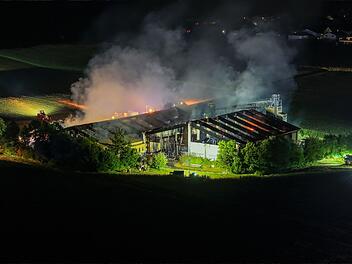 Schweine sterben bei Brand in Ried im Landkreis Aichach-Friedberg