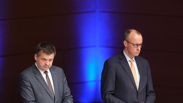 Sven Schulze und Friedrich Merz