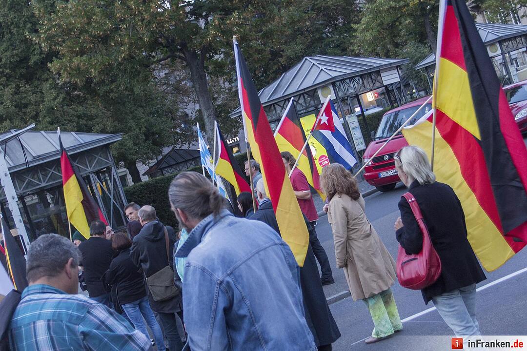 Drei Kundegebungen am Donnerstag in Fuerth - Polizei zieht positive Bilanz