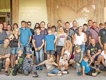 Der Opel-Club Z&uuml;ntersbach besuchte die Grube Messel.   Foto: Ingo Breitenbach