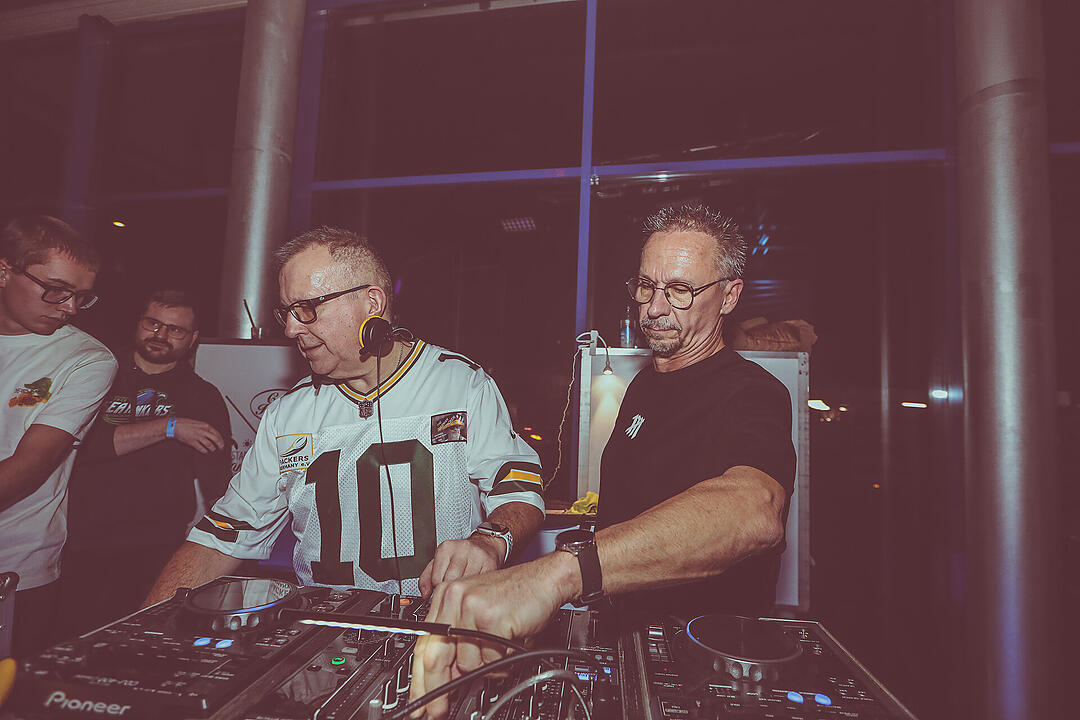 Mit DJ Matze und Franky
