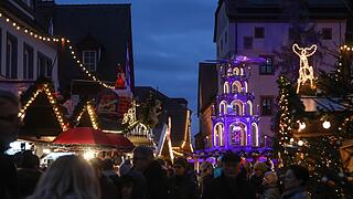 Der Forchheimer Weihnachtsmarkt ist er&ouml;ffnet