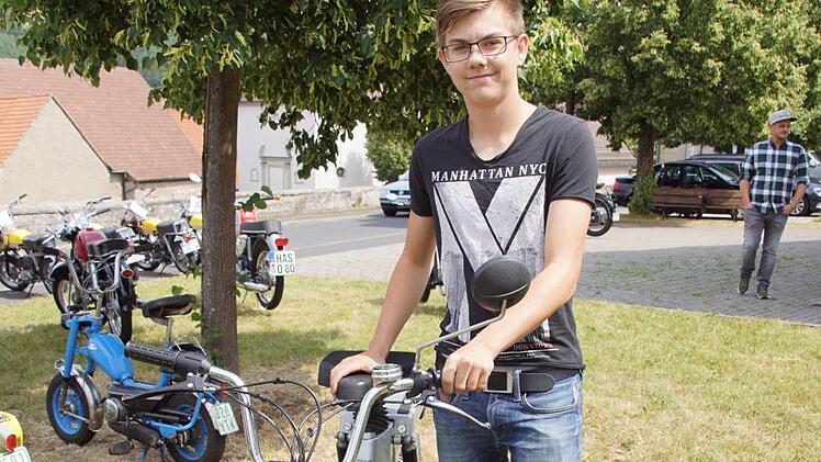 Selbst hergerichtet hat Maximilian Neumann seine Prima 5 SL. Foto: Sabine Weinbeer