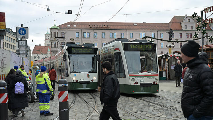 Poller am Augsburger Christkindlmarkt
