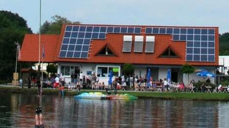 Der Biergarten wird am Wochenende leer bleiben: Das Trebgaster Seefest wurde wegen der schlechten Wetterprognosen abgesagt. Foto: Archiv