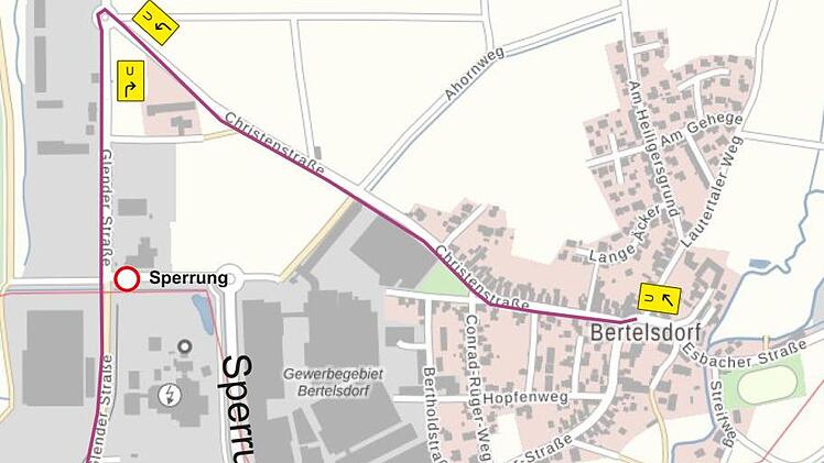 Der Verkehr wird an diesem Tag umgelenkt.