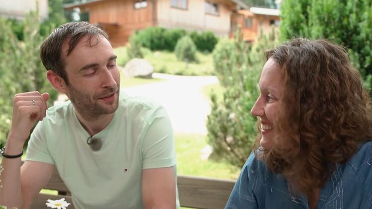 Die Turteltauben der Staffel: Martin und Sarah.