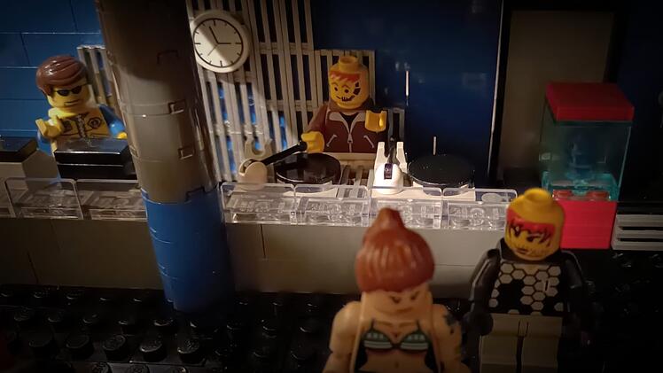 Fotostrecke: Legendärer fränkischer Nachtclub mit Legosteinen wieder zum Leben erweckt