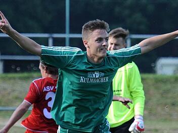 Kevin Diwersi schaffte zum Saisonabschluss in Pettstadt einen lupenreinen Hattrick. Foto: ARchiv